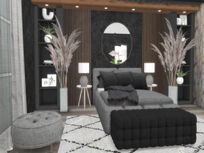 Sims 4 — Kenya Bedroom by Suzz86 — Kenya is a fully furnished and decorated bedroom. Size: 6x7 Value: $ 10,000 Short