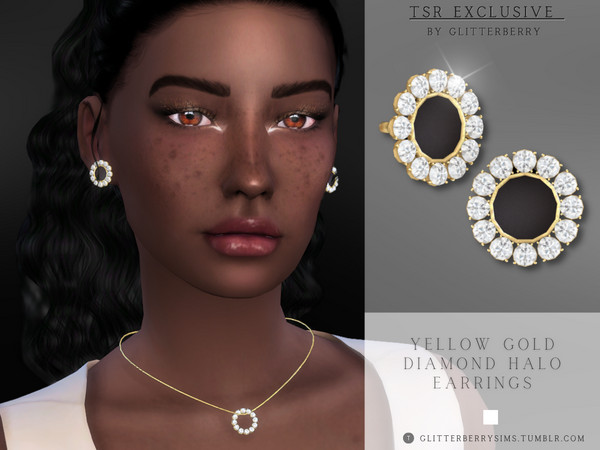 The Sims Resource - Bee Silver Necklace
