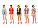 Sims 4 — Styled look - Female Sleepwear by Terah — This content offers a new styled look that will be added to your game,