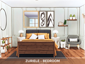 Sims 4 — Zuriele Bedroom - TSR Only CC by Mini_Simmer — Room type: Bedroom Size: 5x5 Price: $8,921 Wall Height: Short