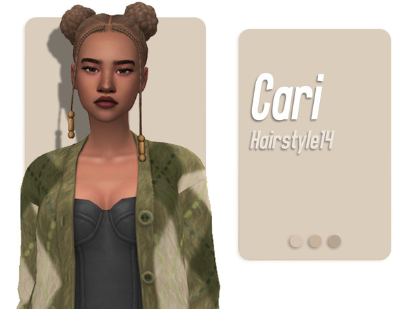 The Sims Resource - Cari Hairstyle