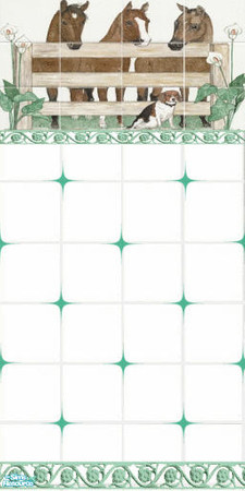 Sims 2 — Horses 2 by devilishdawn — tiled wall