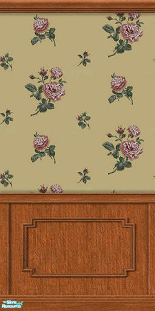 Sims 2 — Everything's Comming Up Roses 4 of 12 by TSR Archive — Rose wallpaper 4, which I know looks quite similar to