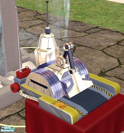 Sims 2 — Cleaner Ice - Individual Item by Madcat_Tu_Tat — Icey blues.Almost always ready!you build it,and turn it on!