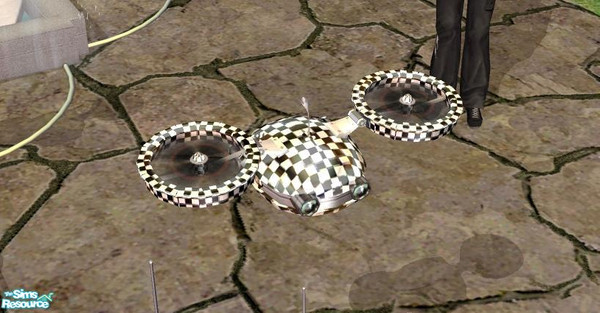 Sims 2 — MunchieBot Recolors... - Individual Item by Madcat_Tu_Tat — The little racerbot.Build him!Turn him on!And let