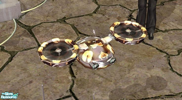 Sims 2 — MunchieBot Recolors... - Individual Item by Madcat_Tu_Tat — The black fortune cookiebot!Build him!Turn him