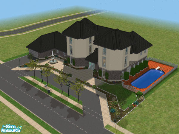 Sims 2 — The Manor by carit — 