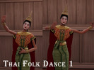 Sims 4 — Thai Folk Dance Pose 1 by Jintara — This pose was inspired by Thai Folk Dance.