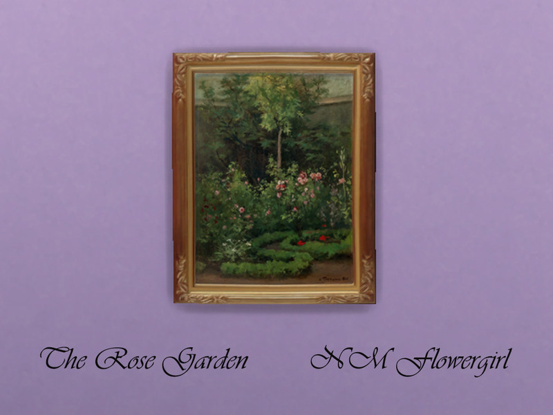 Sims 4 The Rose Garden by nmflowergirl