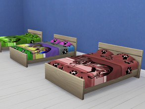Sims 4 — Modern Bed by Briana89 — "Just moved in and no money but also don't want to sleep on the floor?Then this is