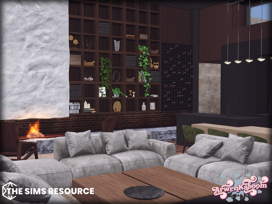 The Sims Resource Arcum Living Room