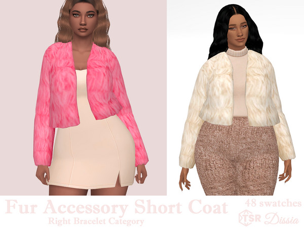 The Sims Resource - Moschino Jacket / Shorts Recolor Addon