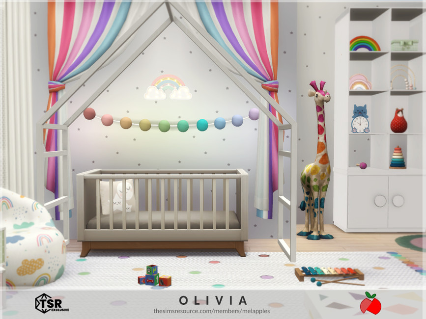 The Sims Resource - Olivia - infant bedroom