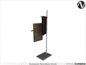 Sims 4 — Dunwoody Towel Holder Stand by ArtVitalex — Bathroom Collection | All rights reserved | Belong to 2023