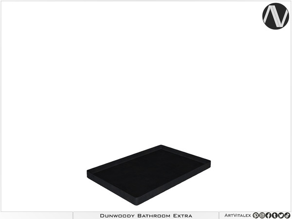 Sims 4 — Dunwoody Accessory Tray by ArtVitalex — Bathroom Collection | All rights reserved | Belong to 2023