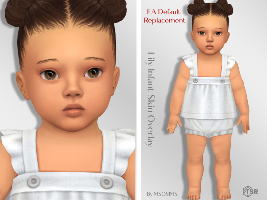 The Sims Resource - Lily Infant Skin Overlay (EA Default Replacement)