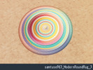 Sims 4 — Modern Round Rug #3 by Samtuse963 — A modern style round rug. For base game. 6 color. by samtuse963