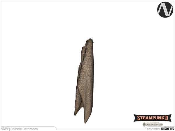 Sims 3 — Steampunked | Belinda Towel Holder by ArtVitalex — Bathroom Collection | All rights reserved | Belong to 2023