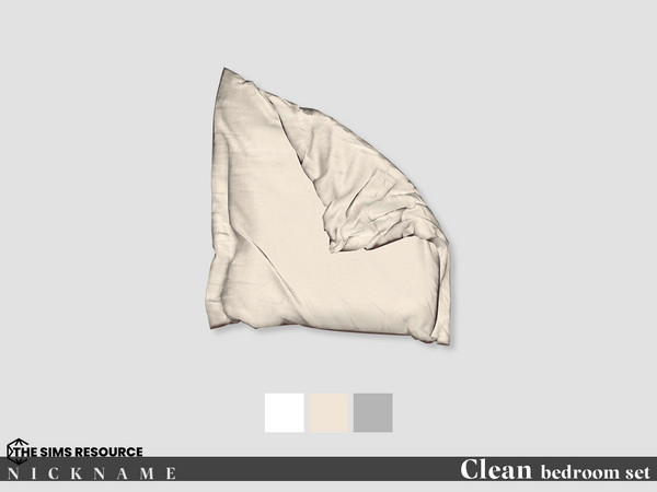 Sims 4 — Clean bedroom set bed blanket by NICKNAME_sims4 — Clean bedroom set 14 package files. Clean bedroom set_double