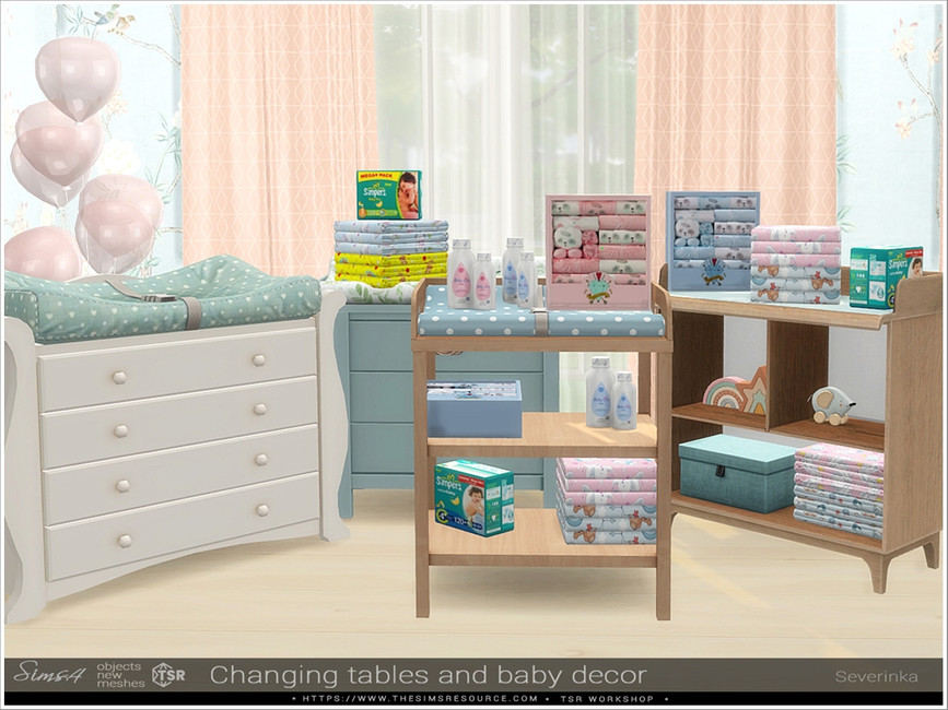 The Sims Resource Changing tables and baby decor