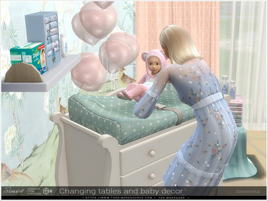 The Sims Resource Changing tables and baby decor