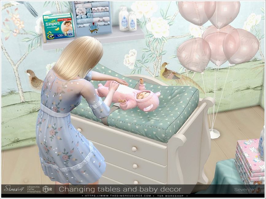 The Sims Resource Changing tables and baby decor