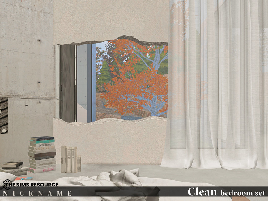 The Sims Resource - Clean bedroom set
