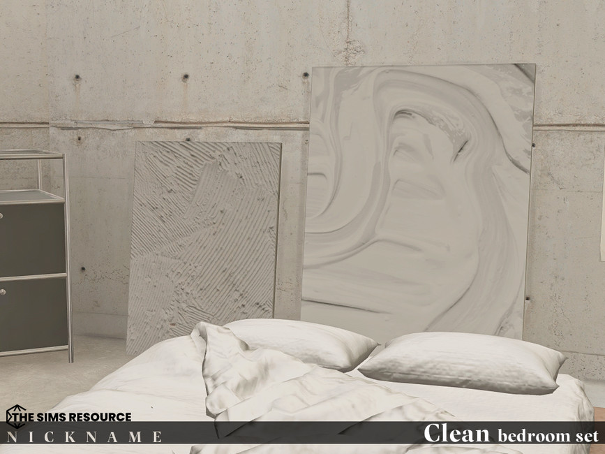 The Sims Resource - Clean bedroom set