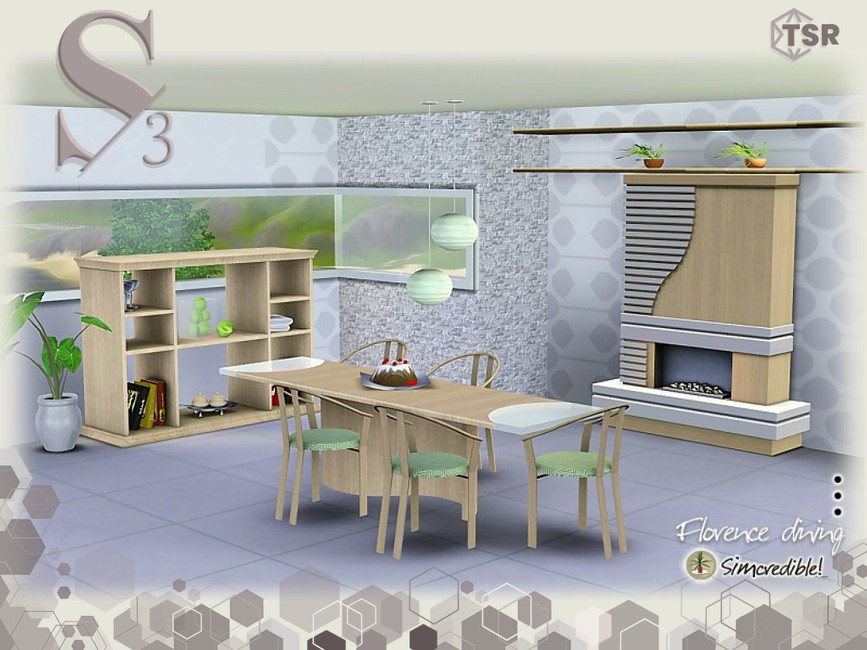 The Sims Resource Florence Dining Room