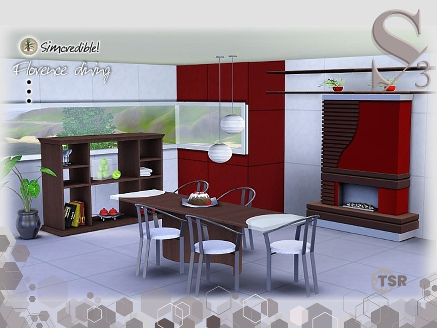 The Sims Resource Florence Dining Room