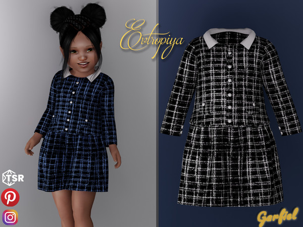 The Sims Resource - Evtropiya - Plaid jacket with white collar and ...