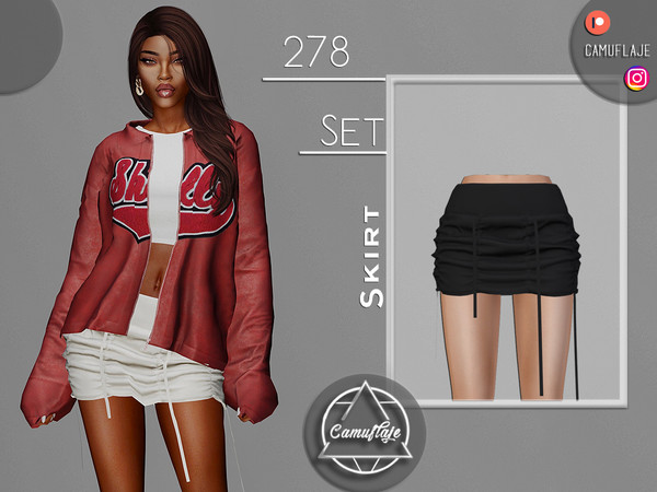 The Sims Resource - SET 278 - Skirt