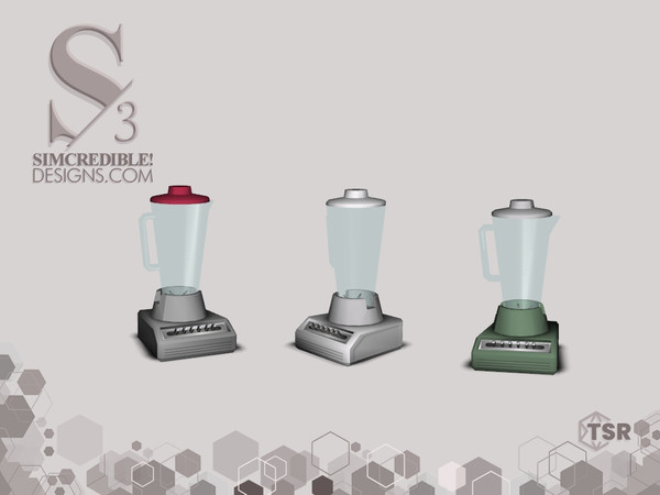 Sims 3 — Brilhantina Decor Blender by SIMcredible! — SIMcredibledesigns.com
