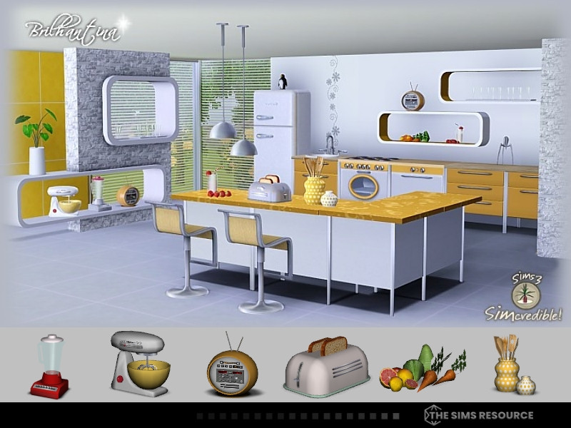 Free Bayside Kitchen Set - The Sims 3 Store Gift - BeyondSims
