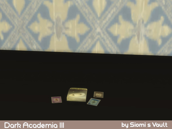 Sims 4 — Dark Academia III Stickers #02 by siomisvault — This are the famous stamps for your journal! Thank you so much