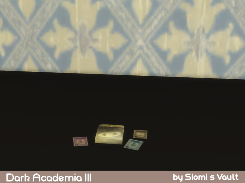 Sims 4 The Sims Resource | Dark Academia III Stickers #02 by TSR Creator