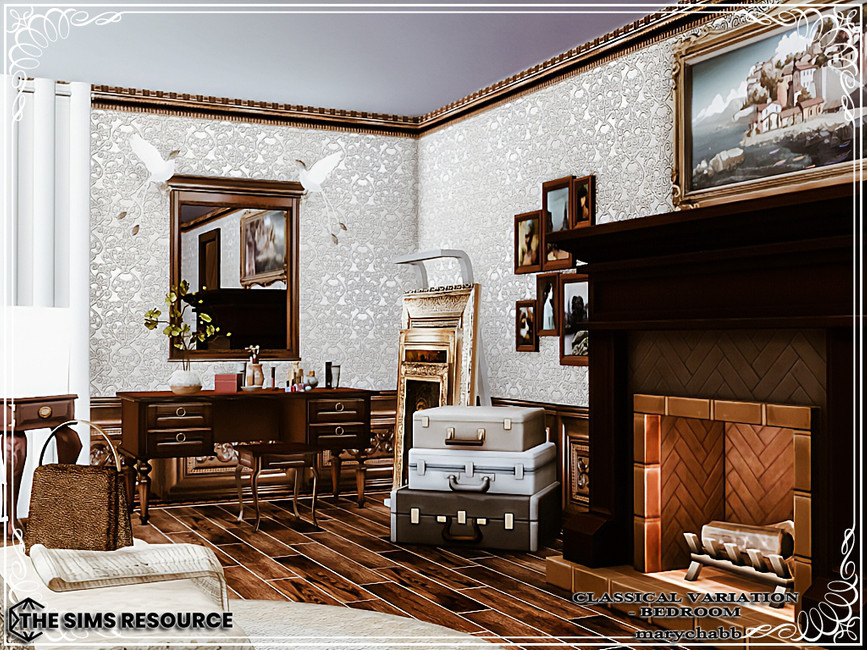 The Sims Resource Classical Variation Bedroom