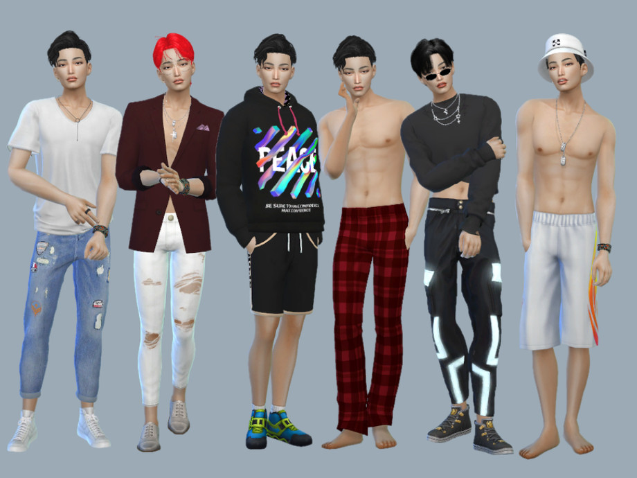 The Sims Resource - Sim inspired by Song Mingi (Ateez)