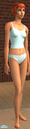 Sims 2 — Miss Conservative - Sky by MsPixie618 — A recolor of the maxis undies for the more modest Sims in the community.