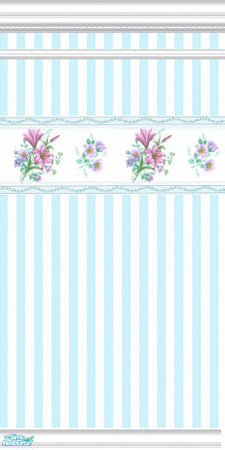 Sims 2 — Striped lily by devilishdawn — wall