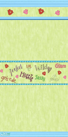 Sims 2 — Hottie by devilishdawn — wall