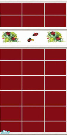 Sims 2 — Ladybugs by devilishdawn — tile