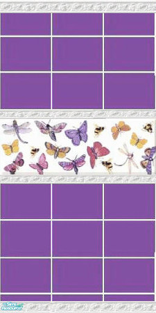 Sims 2 — Butterflies galore by devilishdawn — tile