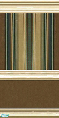 Sims 2 — jsf2BoldEarthyStripesDuoPL by jsf — From jsf Designs exclusively for TSR. Please do not clone. Matching