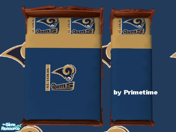Sims 2 — PT NFL St. Louis Rams - Bedding by Primetime024 — as name implies