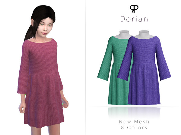 Sims 4 — Dorian by Praft — Praft - Dorian - 8 Colors - New Mesh (All LODs) - All Texture Maps - HQ Compatible - Custom