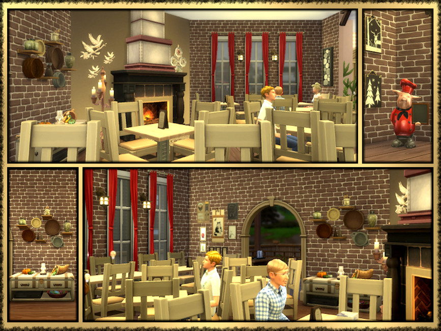 The Sims Resource Izakaya Ippai Restaurant No CC