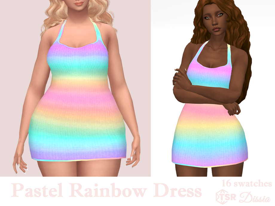 Ladies Rainbow dresses | Rainbow dress, Rainbow colored dresses, Trendy  dresses