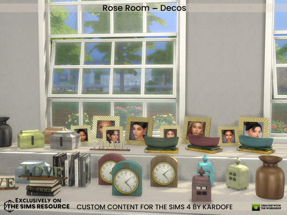 The Sims Resource - Rose Room-Decos