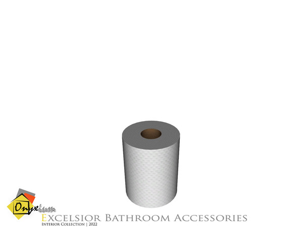 Sims 3 — Excelsior Toilet Paper by Onyxium — Onyxium@TSR Design Workshop Bathroom Collection | Belong To The 2023 Year